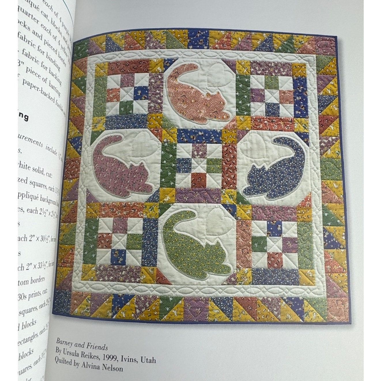 Threads from the '30s Quilts Using Reproduction Fabrics Pattern Book Nany Martin
