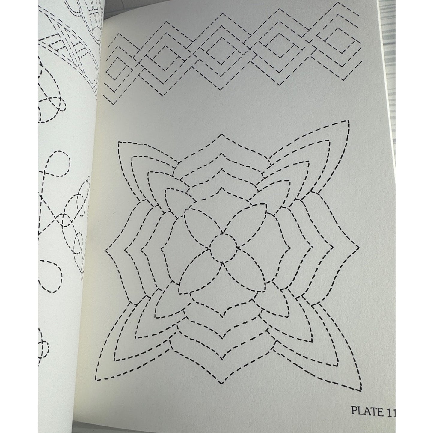 Linda Macho Quilting Patterns Book 110 Full Size Designs Dover Needlework 1984