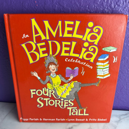 Amelia Bedelia Book Bundle Lot of 4 Teach Us Sleeps Over Childrens I Can Read - Lane Creatives