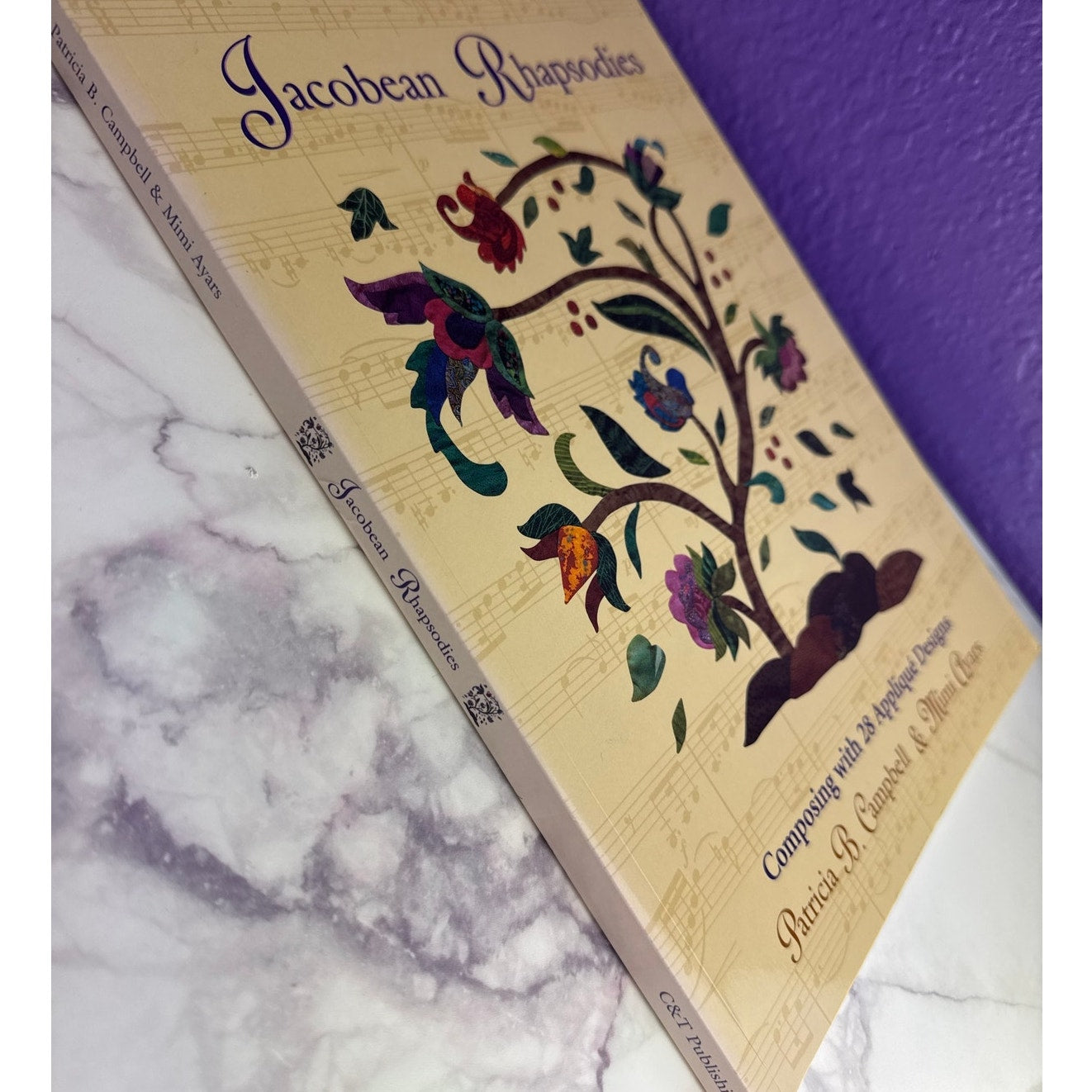 Jacobean Rhapsodies Applique Quilting Pattern Book Patricia Campbell Mimi Ayars