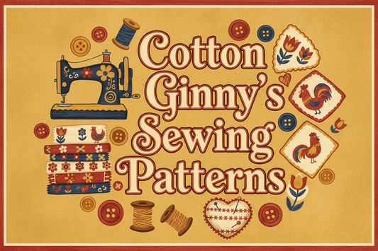 A Collector’s Guide to Cotton Ginny’s Whimsical Sewing Patterns - Lane Creatives