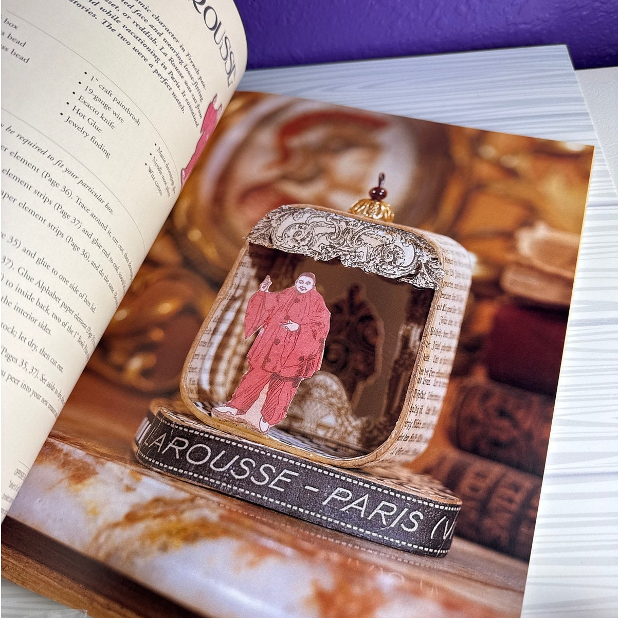 Fanciful Paper Projects Sandra Evertson Craft Book Posh Little Follies Papercraft - Lane Creatives
