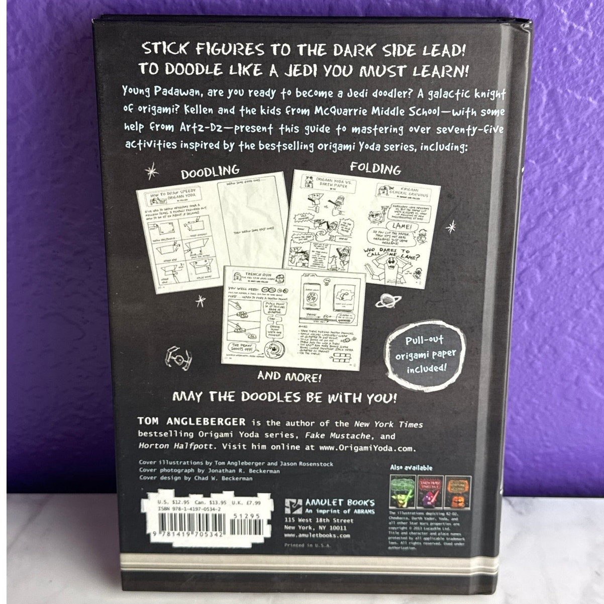 Art2-D2's Guide to Folding and Doodling Star Wars Origami Yoda Activity Book