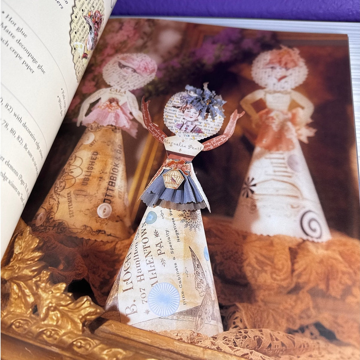 Fanciful Paper Projects Sandra Evertson Craft Book Posh Little Follies Papercraft - Lane Creatives