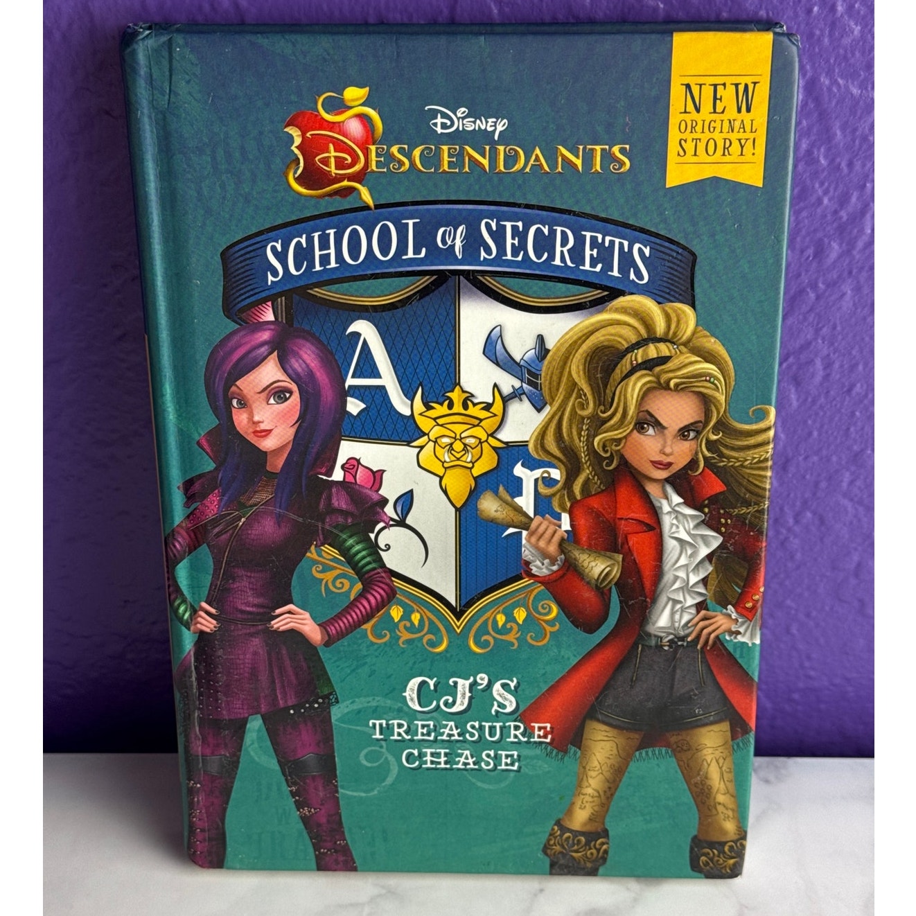 Disney Descendants School of Secrets CJs Treasure Chase Book 1 Hardcover 2016