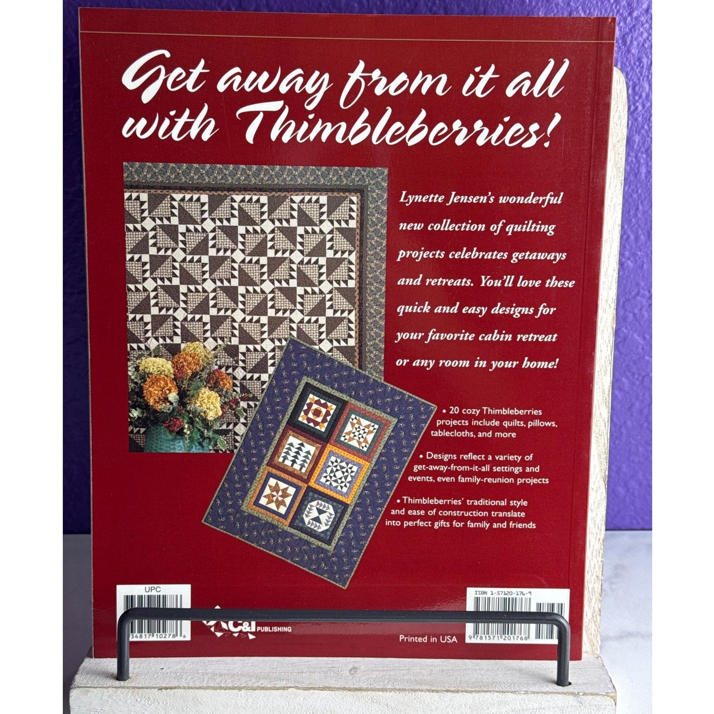 Cozy Cabin Quilts Thimbleberries Lynette Jensen 20 Projects Quilting Book
