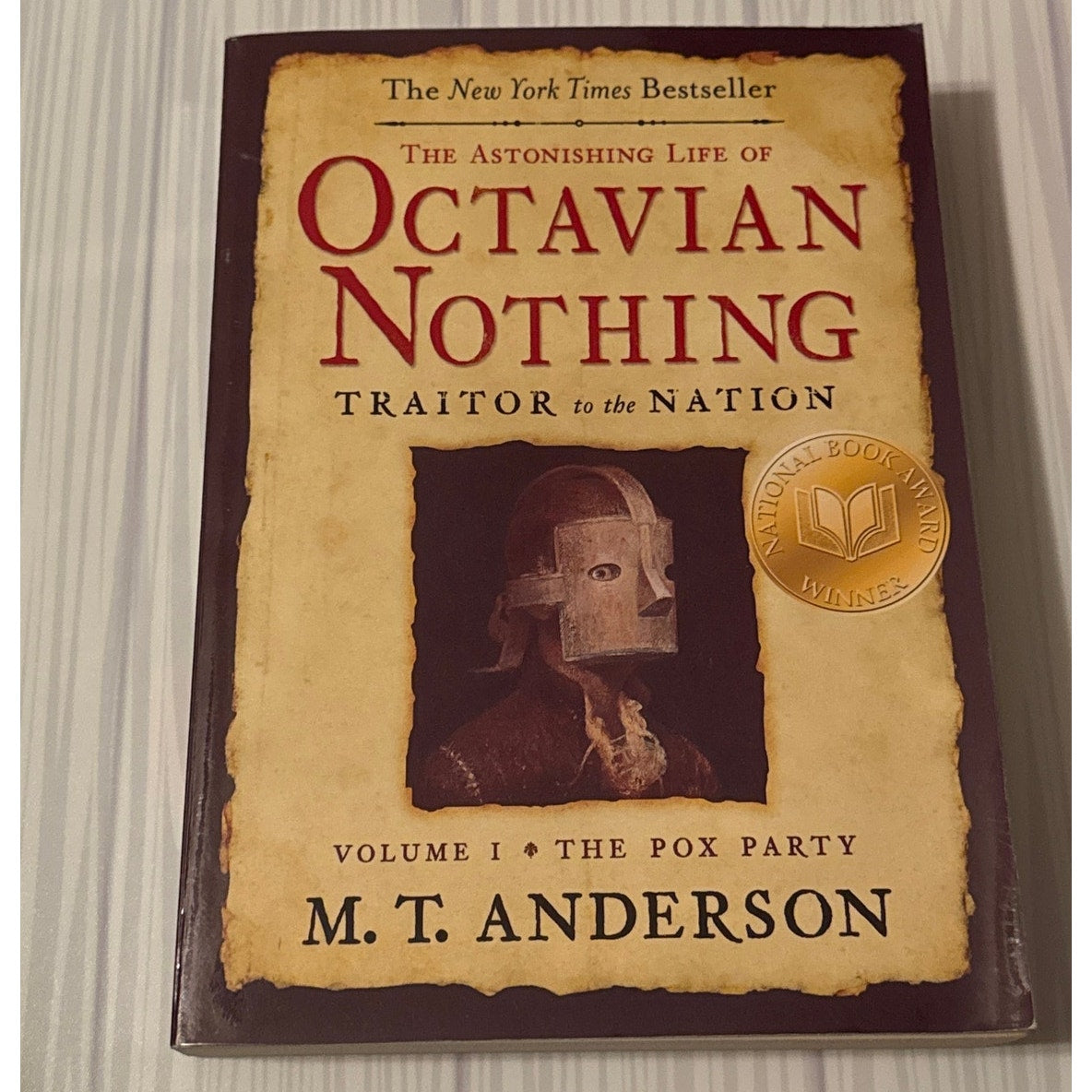 Octavian Nothing Volume 1 The Pox Party M T Anderson National Book Award Winner - Lane Creatives