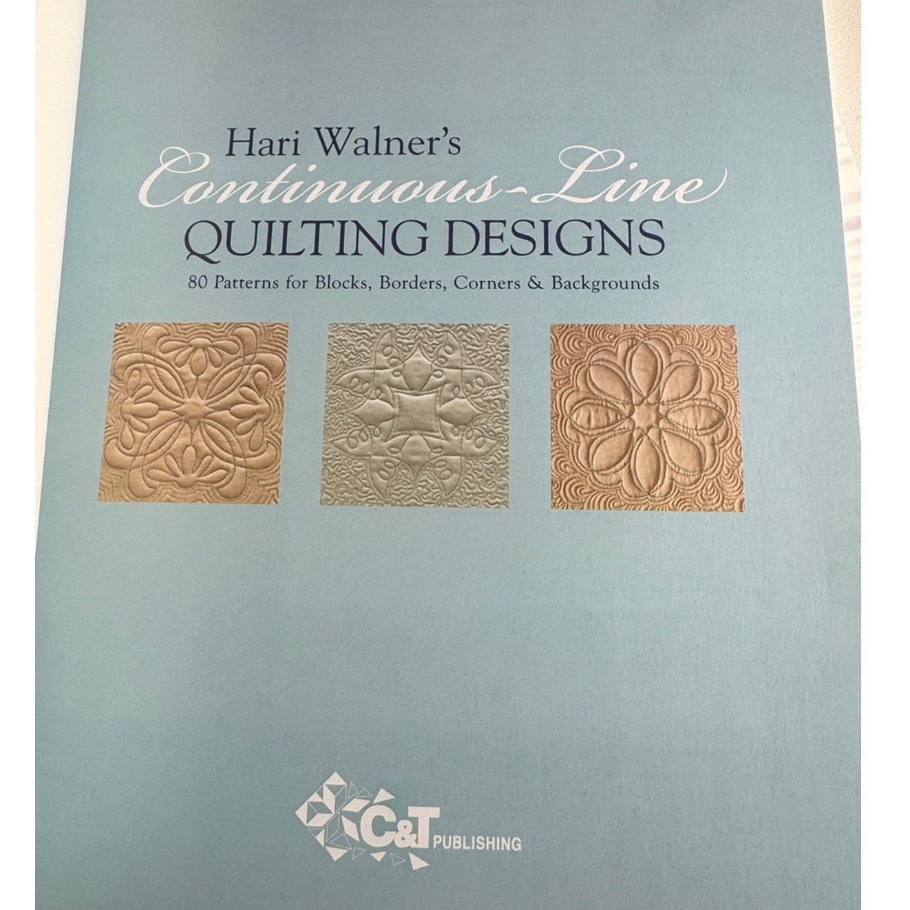 Hari Walner Continuous Line Quilting Designs Book 80 Patterns Blocks Borders