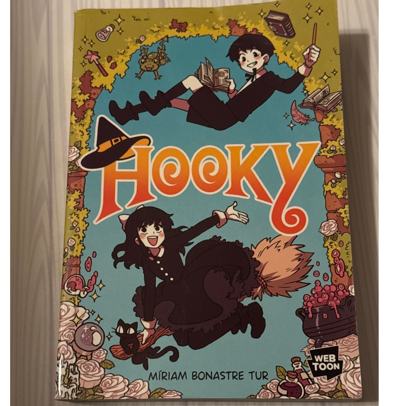 Hooky Volume 1 Graphic Novel WEBTOON Miriam Bonastre Tur Paperback Comic - Lane Creatives