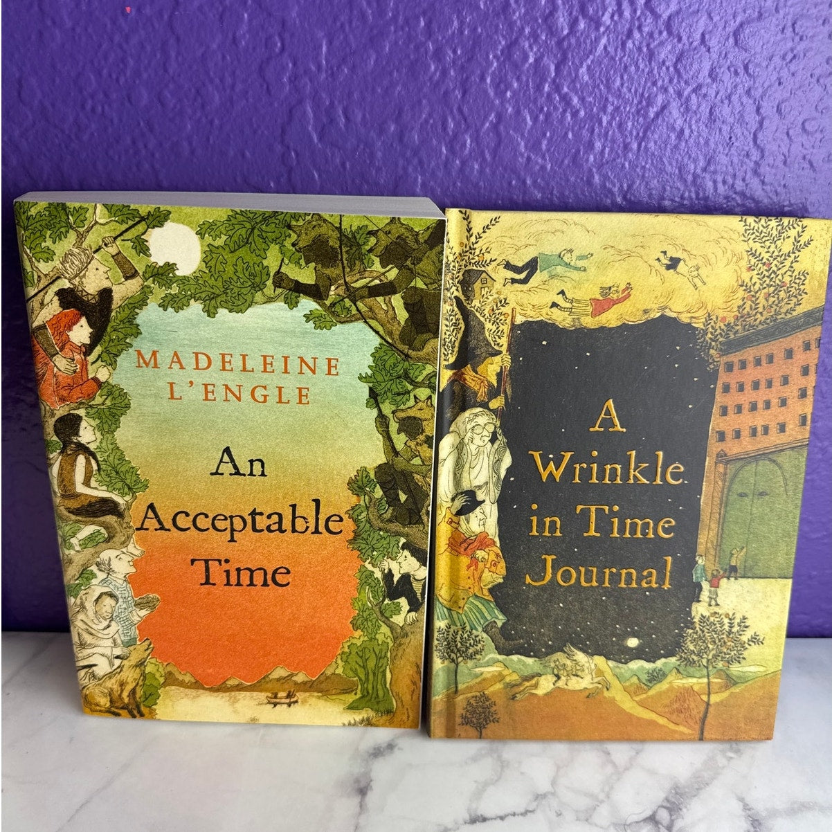 The Wrinkle in Time Boxed Set 5 Books Exclusive Journal Madeleine L'Engle Series
