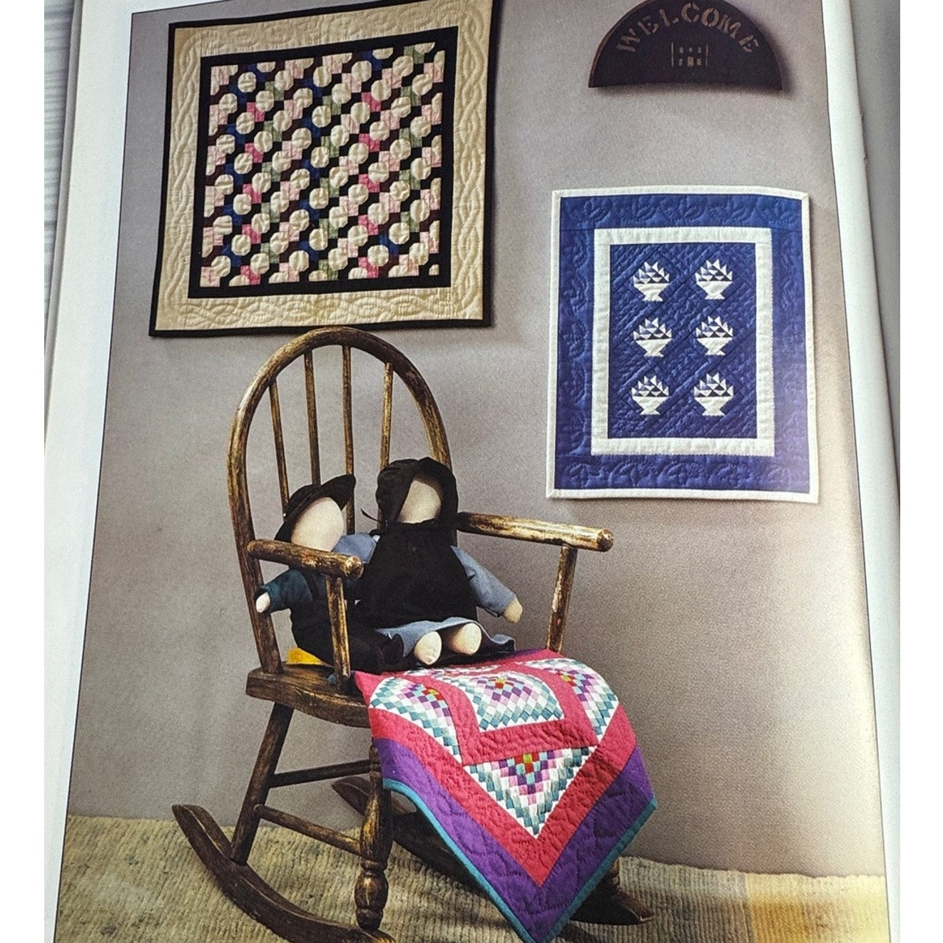 Tiny Amish Traditions Sylvia Trygg Voudrie Quilting Book Vintage Patterns Quilts - Lane Creatives