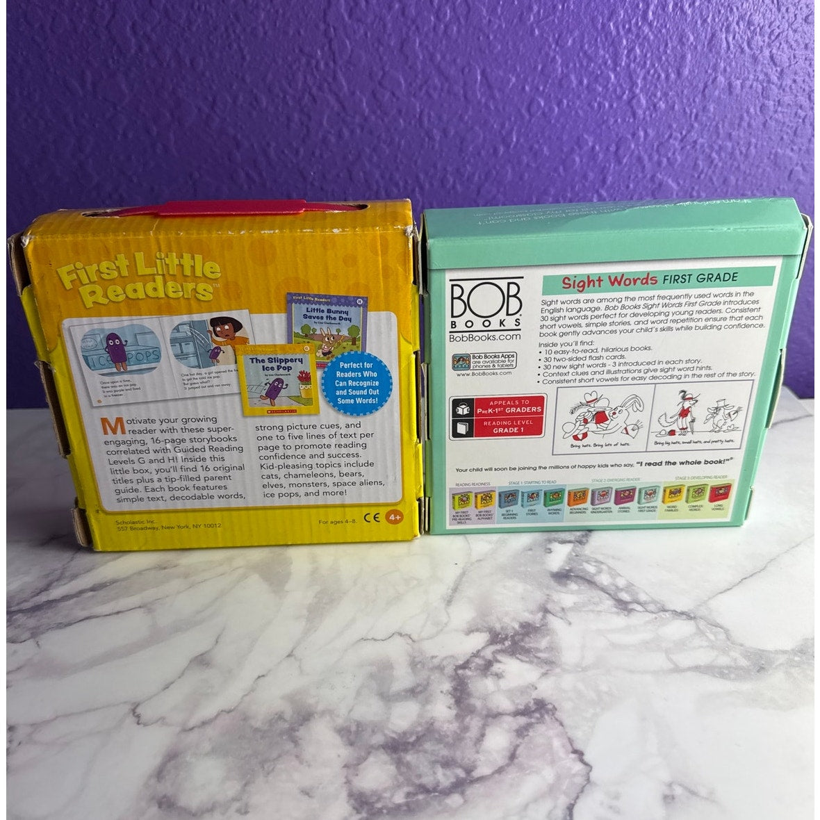 Scholastic Early Reader Lot: Bob Books Sight Words & First Little Readers G-H - Lane Creatives