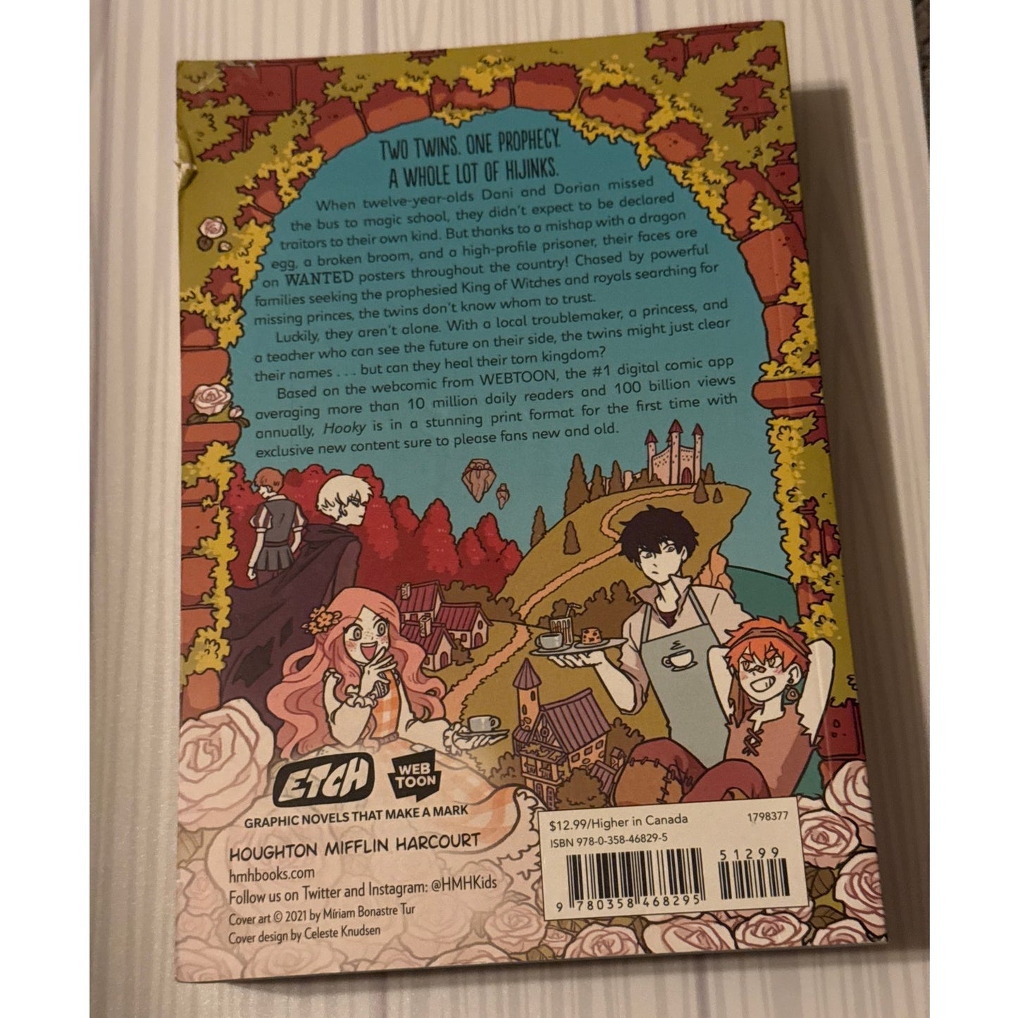 Hooky Volume 1 Graphic Novel WEBTOON Miriam Bonastre Tur Paperback Comic - Lane Creatives
