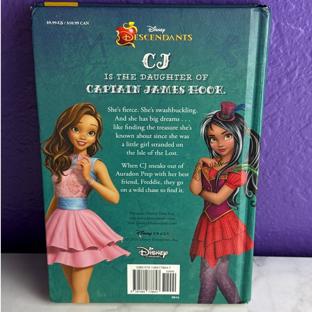 Disney Descendants School of Secrets CJs Treasure Chase Book 1 Hardcover 2016