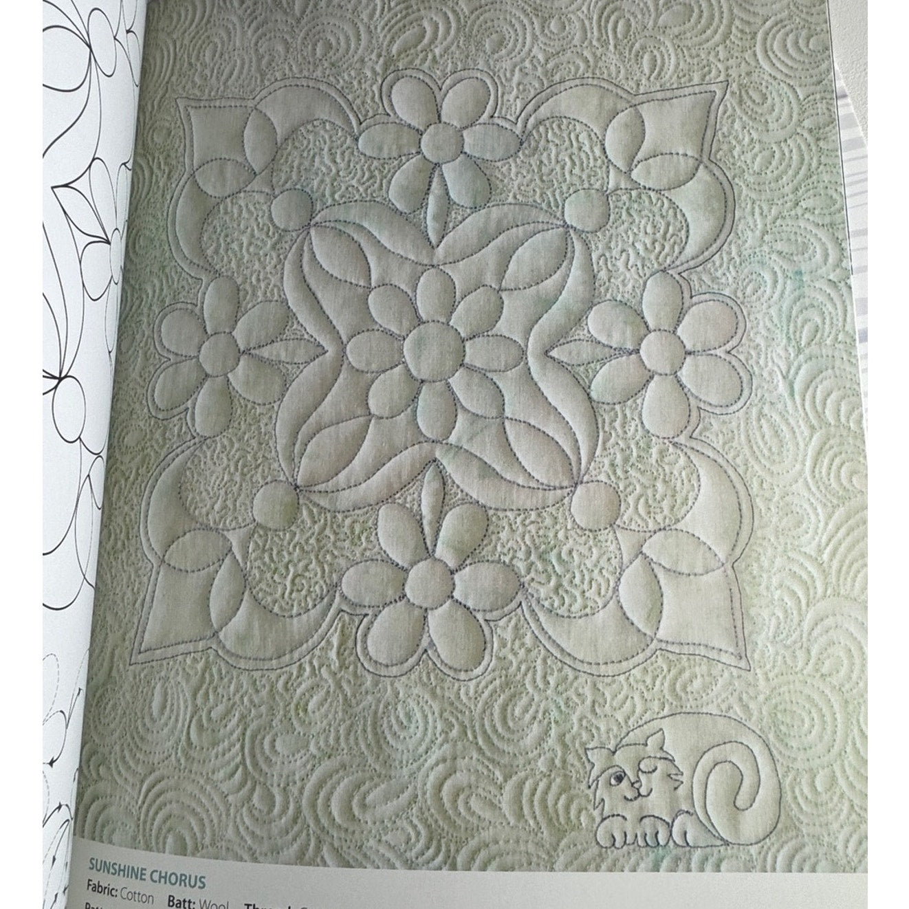 Hari Walner Continuous Line Quilting Designs Book 80 Patterns Blocks Borders