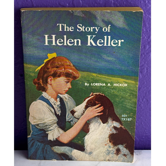 Vintage 1962 The Story of Helen Keller Lorena A Hickok Scholastic TX197 Paperback