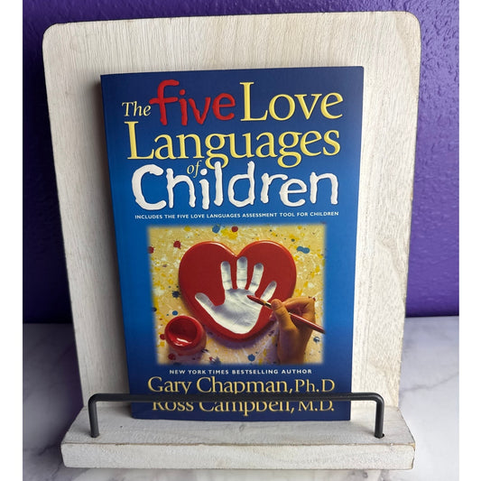 The Five Love Languages of Children Gary Chapman Ross Campbell Parenting Book - Lane Creatives