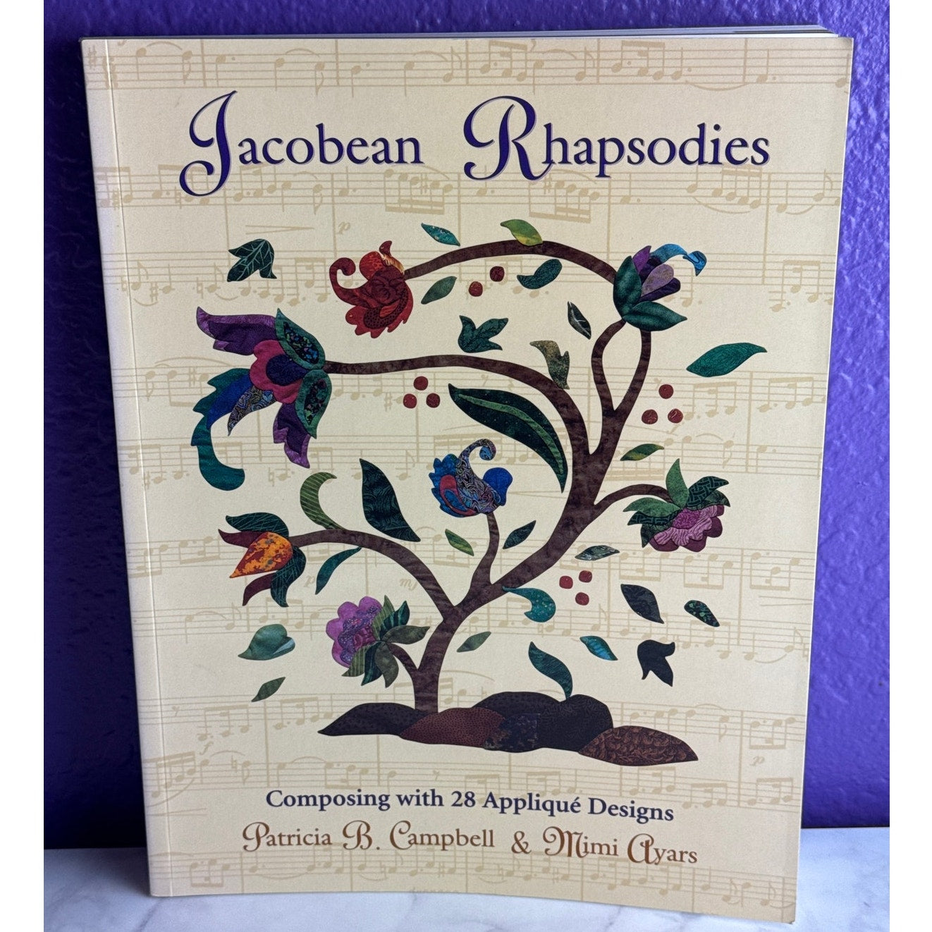 Jacobean Rhapsodies Applique Quilting Pattern Book Patricia Campbell Mimi Ayars