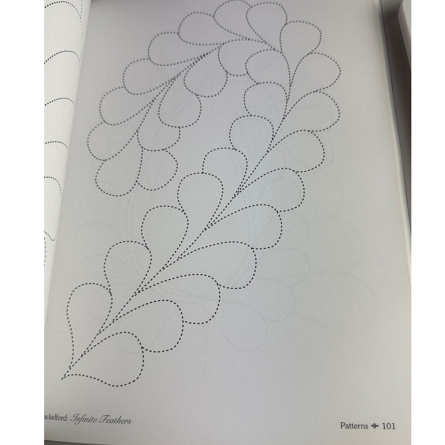 Infinite Feathers Quilting Designs Anita Shackelford Book Free-Motion Pattern AQ - Lane Creatives