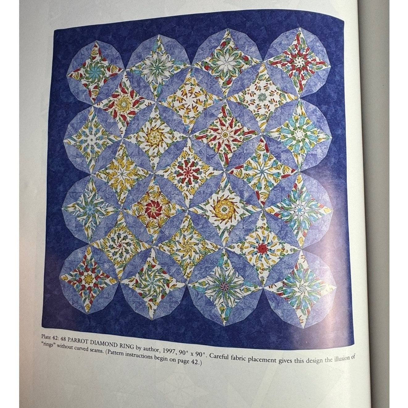 Magic Stack-N-Whack Quilts Book Bethany Reynolds Kaleidoscope Patternss AQS 1998