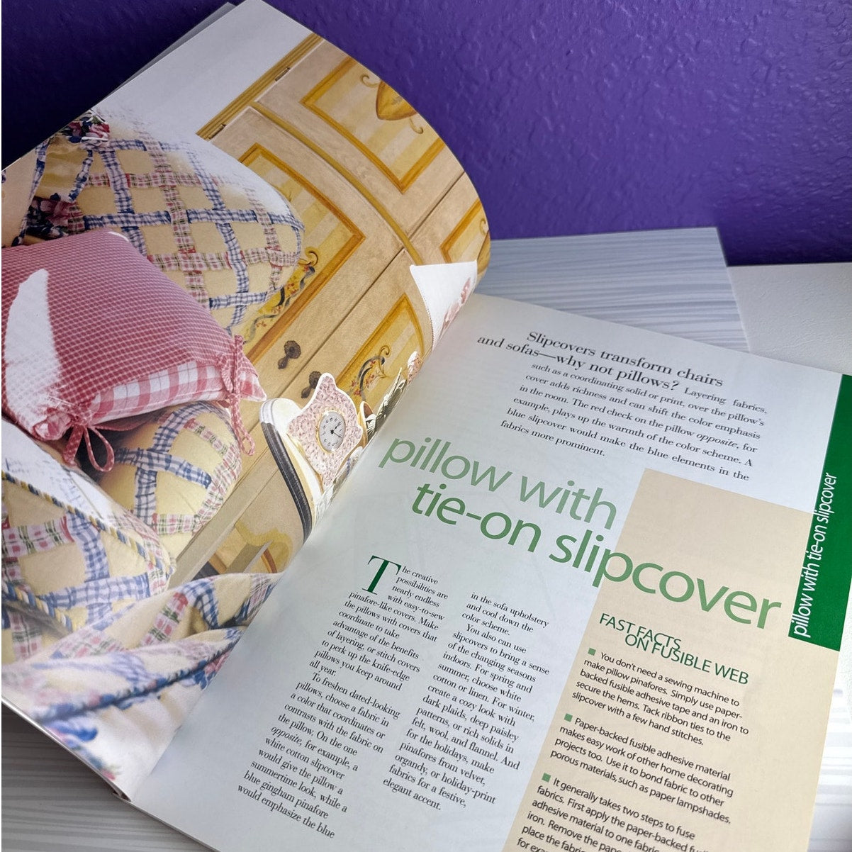 Waverly at Home Pillows Book Stylish Cushions Bolsters Accent Sewing Pattern DIY - Lane Creatives