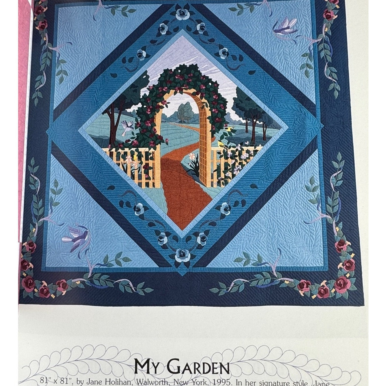 Infinite Feathers Quilting Designs Anita Shackelford Book Free-Motion Pattern AQ - Lane Creatives