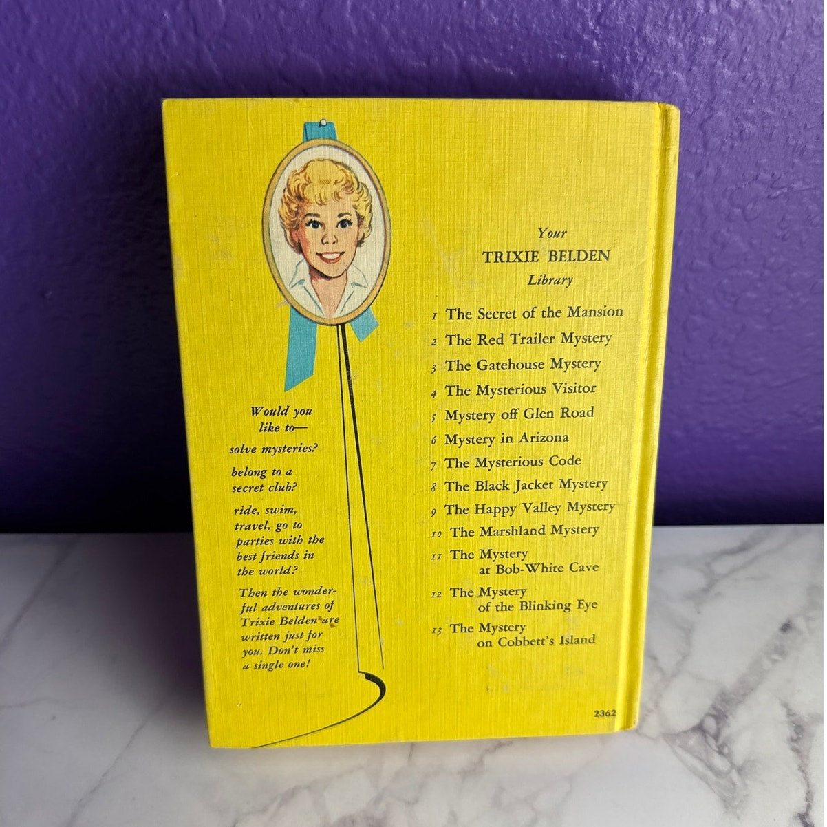 Vintage Trixie Belden Book 3-4 Lot Whitman Hardcover Mystery 1950s Cameo Edition - Lane Creatives