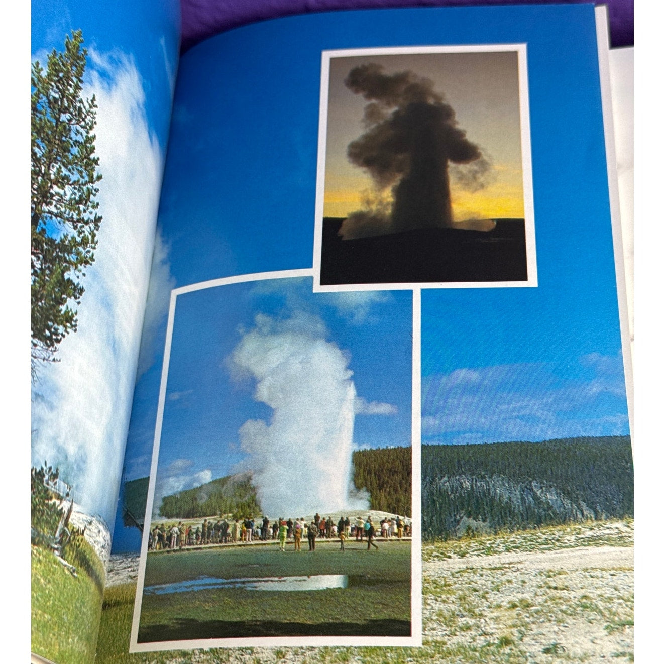 Vintage Hamilton's Guide Yellowstone National Park Book 99 Photographs 1987 Softcover