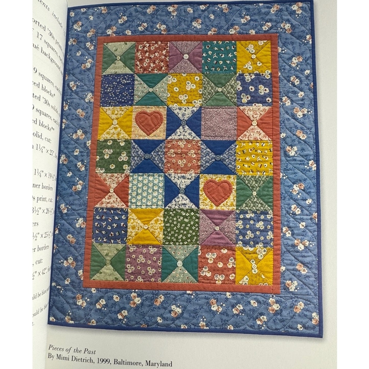 Threads from the '30s Quilts Using Reproduction Fabrics Pattern Book Nany Martin