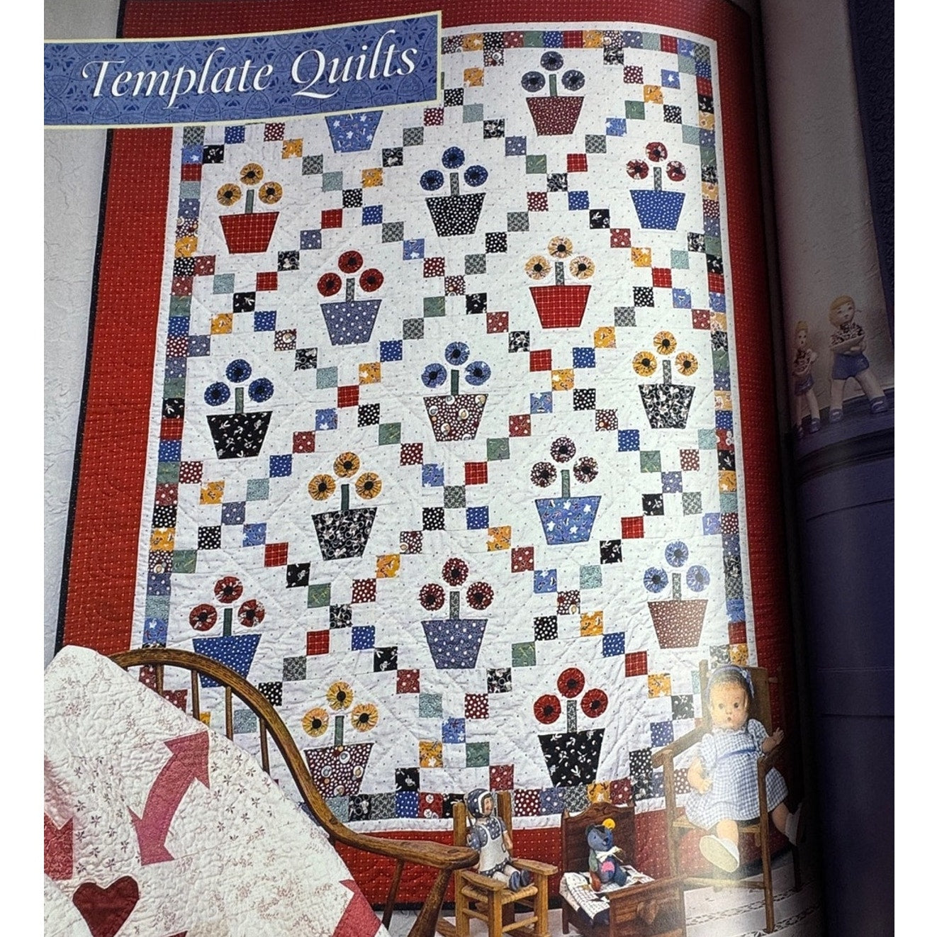 The Simple Joys of Quilting Book Joan Hanson Mary Hickey 30 Quilt Projects HC
