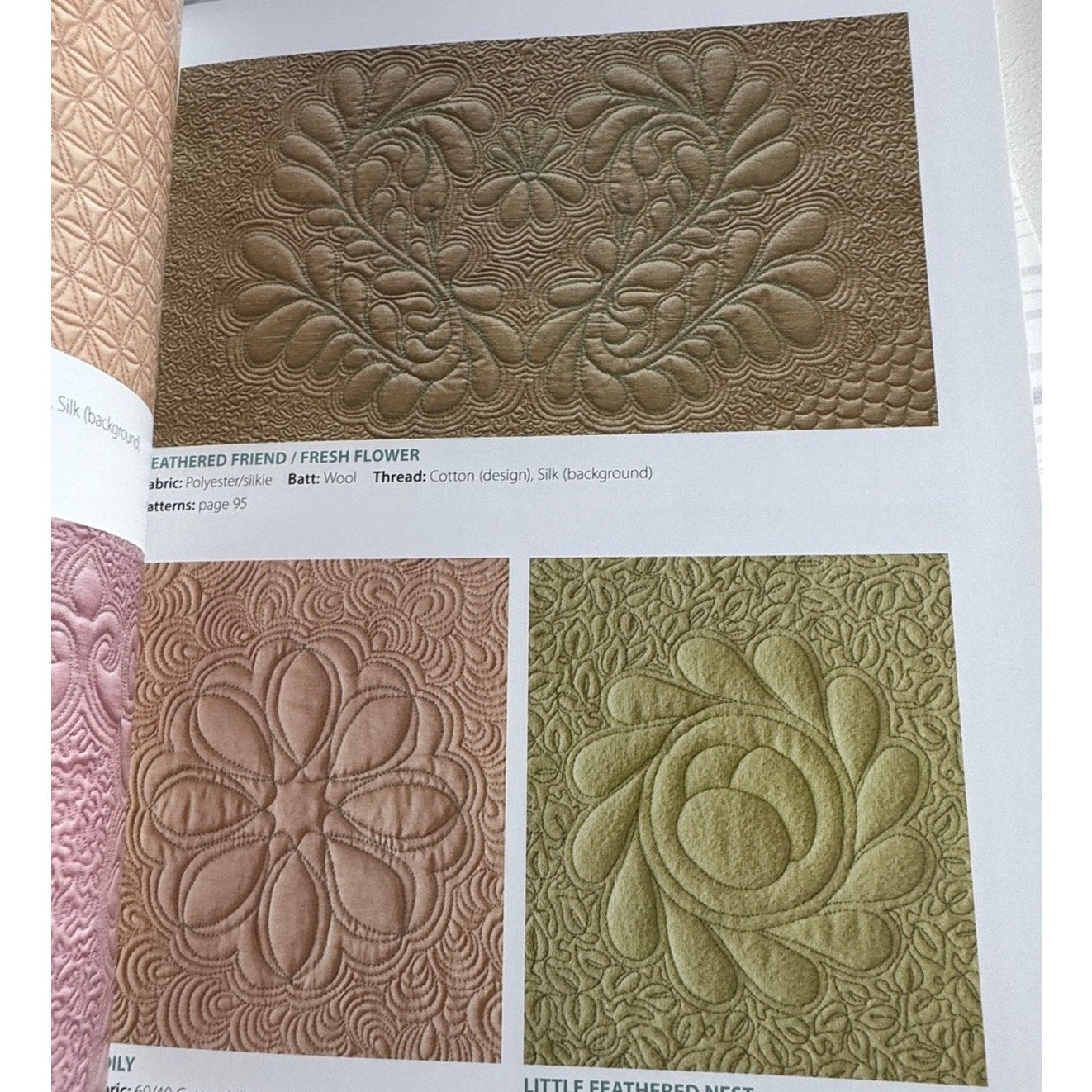 Hari Walner Continuous Line Quilting Designs Book 80 Patterns Blocks Borders