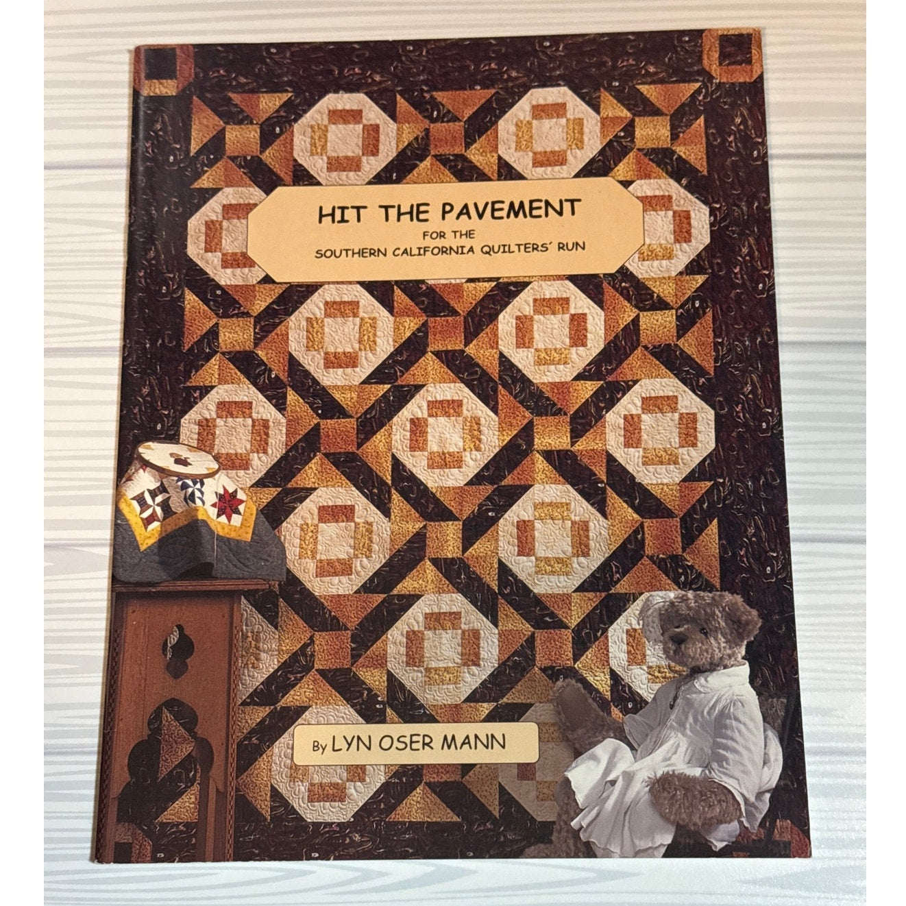 Hit the Pavement Quilt Pattern Book Southern California Quilters Run Lyn Oser Mann
