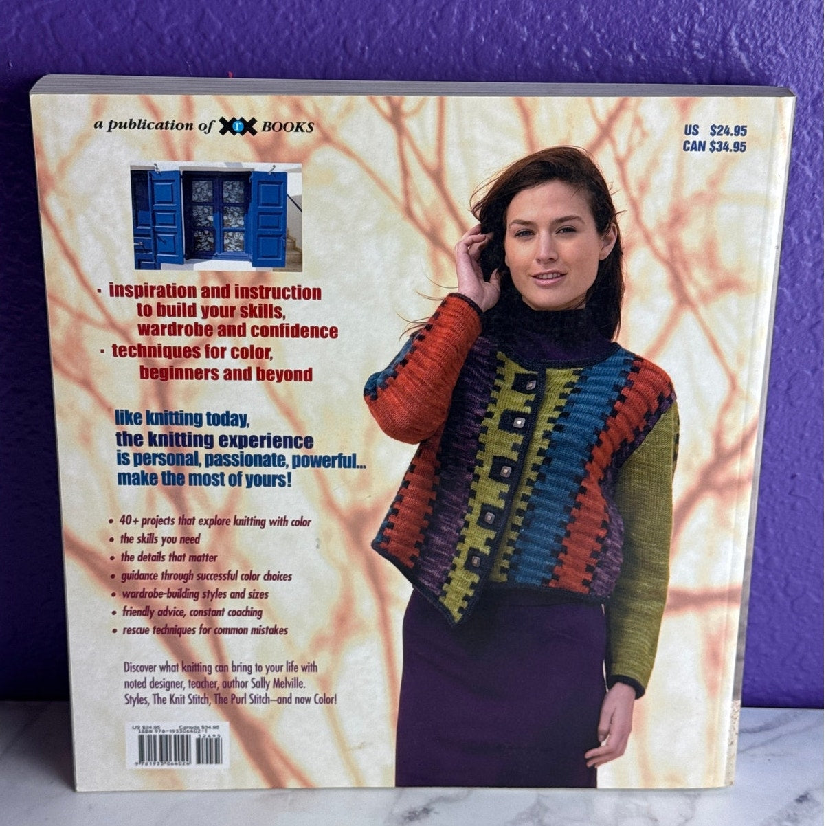 The Knitting Experience Book 3 Color Sally Melville Power Glory Craft Patterns