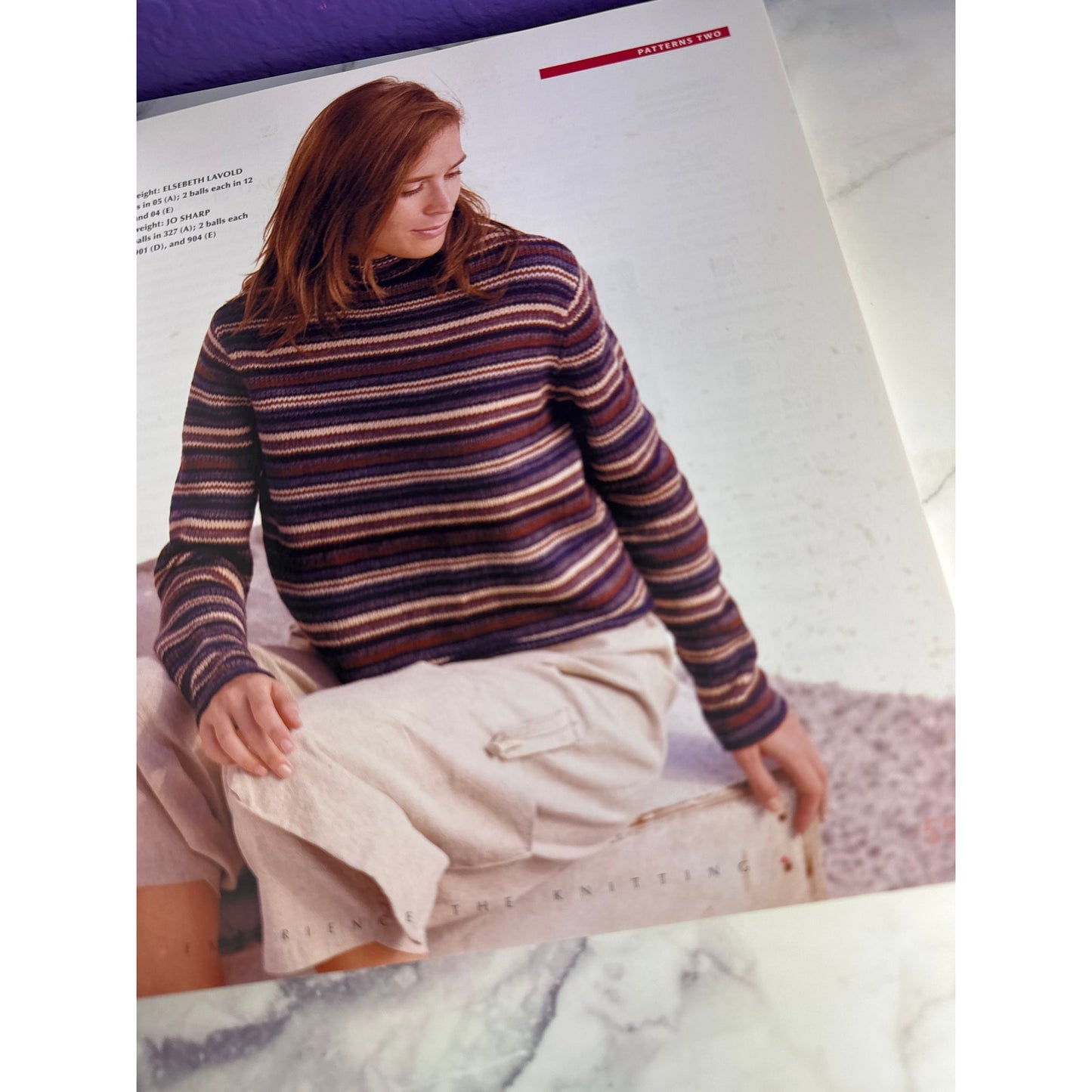 The Knitting Experience Book 3 Color Sally Melville Power Glory Craft Patterns