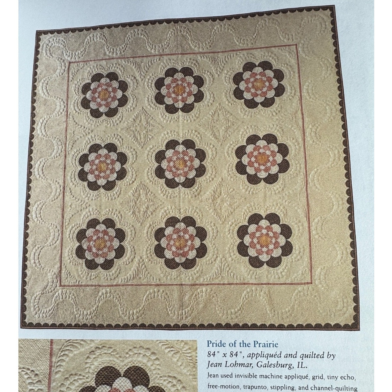 Harriet Hargrave Heirloom Machine Quilting 4th Ed Book Sewing Guide Reference